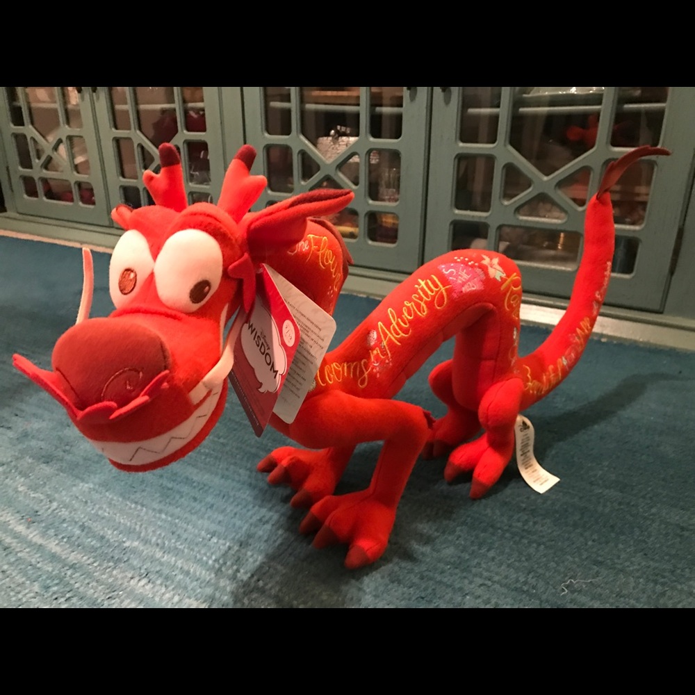 Wisdom Mushu Plush.